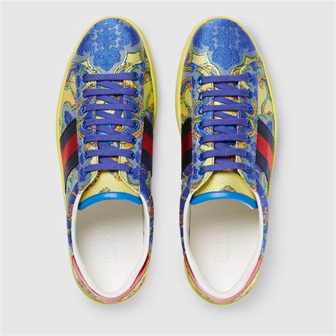 gucci floral sneakers fake|gucci ace low top sneakers.